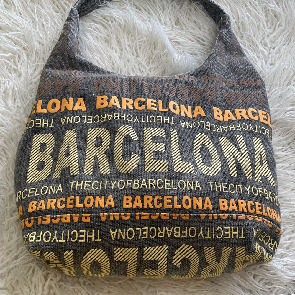 ROBIN RUTH 100% Cotton Barcelona Tote Bag Like New!